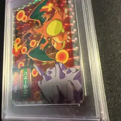 Pokemon Card Charizard VS Cloyster No. 006 Holo Prism Topsun VS PSA 4 VG-EX - Image 3