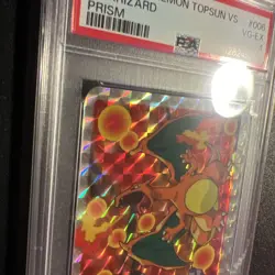 Pokemon Card Charizard VS Cloyster No. 006 Holo Prism Topsun VS PSA 4 VG-EX - Image 5