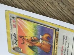 1999 Dragonite MP- 19/62 Fossil Unlimited Non-Holo Pokemon Vintage Card - Image 5