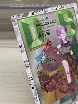 Dragon Ball Bulma Art Card Manga Cover Textured Holo Foil Mint - Image 3