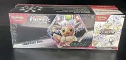 Pokemon Prismatic Evolutions Surprise Box And Booster Bundle Sealed - Image 1