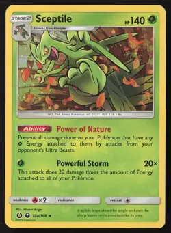 Sceptile Alt Art 10a/168 Pokemon Celestial Storm - Image 1