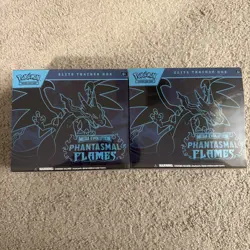Pokemon Mega Evolution Phantasmal Flames Elite Trainer Box ETB SEALED Lot Of 2 - Image 1
