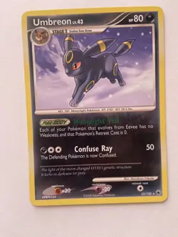 Pokemon Umbreon 32/100 Diamond &Pearl : Majestic Dawn) - Image 1