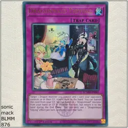 Dragonmaid Tidying - BLMM-EN069 - Ultra Rare 1st Edition Yugioh - Image 1