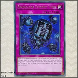 Eradicator Epidemic Virus - WISU-EN059 - Rare 1st Edition Yugioh - Image 1