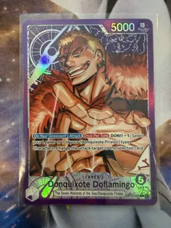 Donquixote Doflamingo - OP14-060 (Alternate Art) OP14-060 The Azure Sea's Seven - Image 1