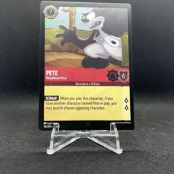 Pete Steamboat Rival Disney Lorcana Shimmering Skies EN5 Cold Foil 116/204 - Image 2