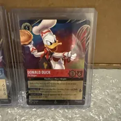 Disney Lorcana Magical Places Epcot 2026 Rapunzel & Donald Duck Promo Set Of 2 - Image 3