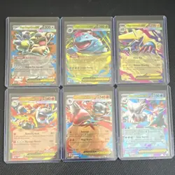 Pokemon TCG Mega EX Holo Lot- Venusaur, Kangaskhan, Lucario, Manectric 6 Cards - Image 1
