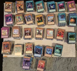 Yugioh card joblot commons / rares over 3200 cards - Image 1