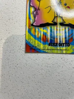 Pokemon Topps 2000 TV Animation Series 2 Stick-Ons #132 Ditto Card 5 of 10 NM - Image 5