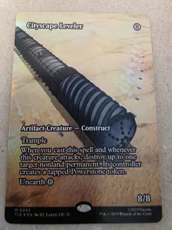 Cityscape Leveler - Foil (Borderless) Avatar: The Last Airbender - Mtg - Image 1