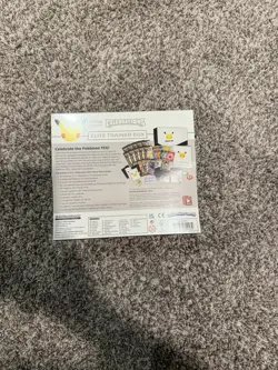 Pokemon Celebrations Elite Trainer Box ETB TCG 25th (Tear!) New Sealed *Read 820650809439 - Image 4