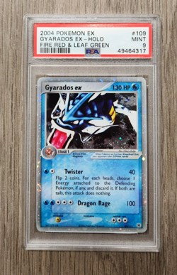 Pokemon - Gyarados Ex Holo #109 Fire Red & Leaf Green PSA 9 - Image 1