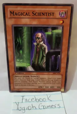 YUGIOH MAGICAL SCIENTIST MFC 1ST EDITION COMMON PLAYED - Image 1