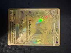 Pokemon Mega Gardevoir EX Mega Evolution Gold Hyper Rare Card 187/132 TCG - Image 2