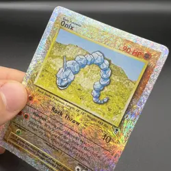 Pokemon Card Onix Reverse 84/110 Legendary Collection ENG Played PL - Image 3