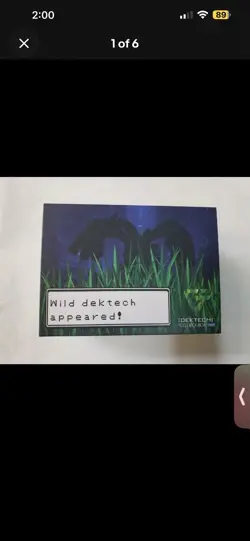 Gem Accessories GemTech Pokemon Silver Waves Lugia Deck Box Pokemon TCG New USA - Image 2