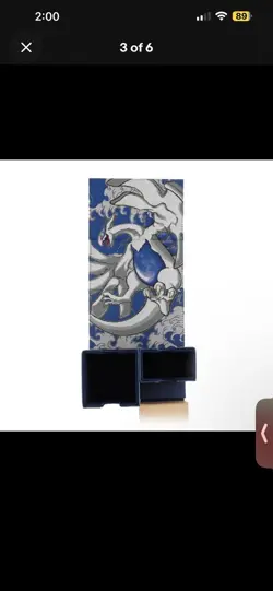 Gem Accessories GemTech Pokemon Silver Waves Lugia Deck Box Pokemon TCG New USA - Image 3