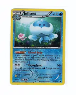 Jellicent 31/101 Noble Victories Reverse Holo Rare - Pokemon Card LP - Image 1