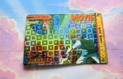 Pokemon Moltres Vintage Pocket Monsters Vending HOLO Prism Sticker 1998 Bandai - Image 4