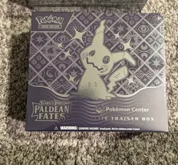 Pokemon TCG Scarlet & Violet Paldean Fates Pokemon Center ETB *Read 820650856181 - Image 1