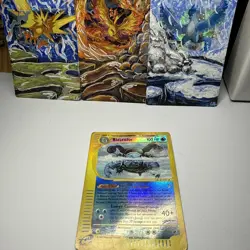 Pokemon Blastoise 37/165 Expedition Base Set Reverse Holo Rare WOTC HP - Image 1
