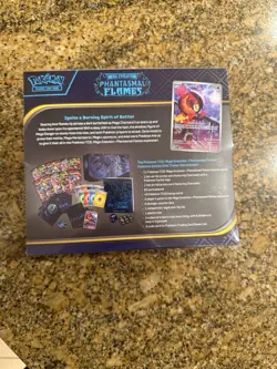 Phantasmal Flames Pokemon Center Exclusive Elite Trainer Box ETB Sealed PKC - Image 2