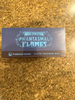 Phantasmal Flames Pokemon Center Exclusive Elite Trainer Box ETB Sealed PKC - Image 4