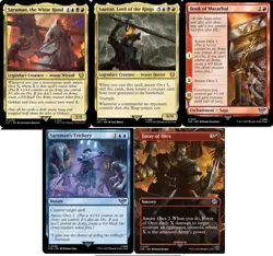 Saruman, the White Hand Commander Deck EDH 100 Magic Cards Custom Deck MTG NM - Image 1