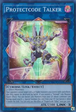 Protectcode Talker - CYAC-EN048 - Super Rare - 1st Edition Near Mint Yugioh Card - Image 1