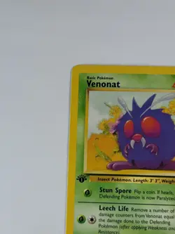 Pokemon Card 1st Edition Venonat 63/64 Jungle Regular US - Image 2