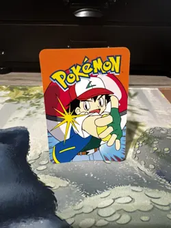 Alakazam #065 2000 Pokemon Vending Prism Holo Sticker Card - Image 2