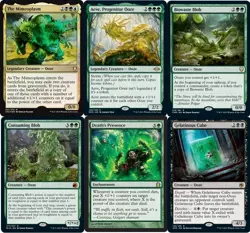 Oozing Goodness-100 Card Magic the Gathering deck-MT G-Commander-RTP - Blob - NM - Image 1