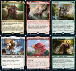 Custom Commander Deck - Atla Palani - Dinosaur Eggs - EDH Mtg Magic Cards NM - Image 1