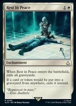 1 x Rest in Peace - Foil - Universes Beyond: Assassin's Creed - NM-Mint - MTG - Image 1