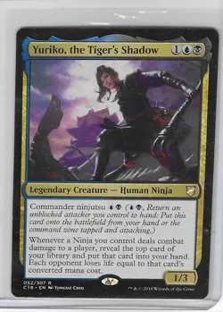 Yuriko, the Tiger's Shadow #52 R -NM - Magic the Gathering -Regular - MTG - Image 1