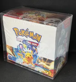 ⚡PROTECTOR INCLUDED⚡Pokemon TCG: Surging Sparks Factory Sealed Booster Box - Image 2