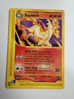 Pokemon Rapidash Wizards Black Star Promo 51 Common LP - Image 1