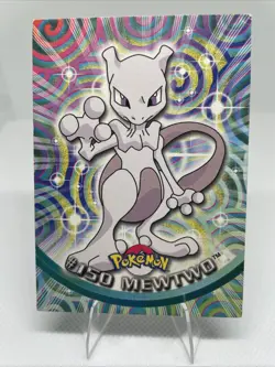 2000 Topps Pokemon TV Animation Edition Series 3 Non Holo #150 Mewtwo - Image 1