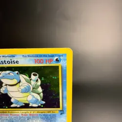 Base Set 2 Blastoise #2/130 Holo Rare LP Vintage Pokemon Card 2000 WOTC - Image 3