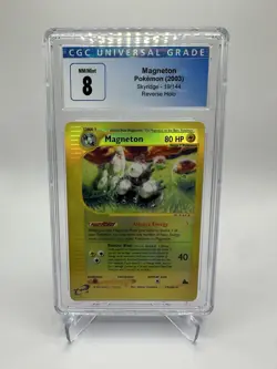 Magneton Skyridge 19/144 Reverse Holo CGC 8 NM/Mint Pokemon 2003 - Image 1