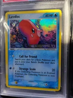 Pokemon TCG Luvdisc 53/106 Emerald Reverse Holo 💎💎💎 - Image 2