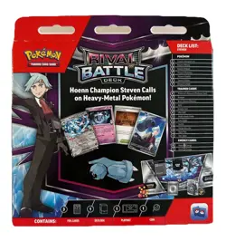Steven Rival Battle Deck Pokemon NEW & SEALED - Image 2