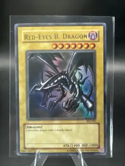 Yu-Gi-Oh, 2003 Red Eyes Black Dragon SDJ-001 - Image 1