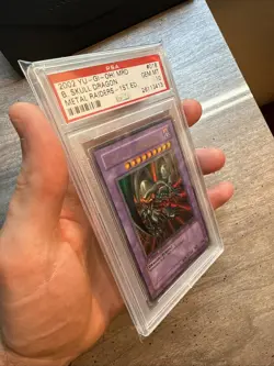 Yu-Gi-Oh! B. Skull Dragon Metal Raiders 1st Edition Ultra Rare MRD-018 PSA 10 - Image 4