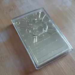 Vintage Pokemon 23k Gold-Plated Trading Card 1999 Burger King Togepi - Image 5