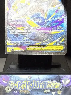 Pokemon Card Mega Sharpedo ex 127/094 Phantasmal Flames Special Illustration NM - Image 3