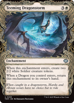 Magic MTG - Orage des dragons grouillant - MINT/NMINT - FR - FOIL - Image 1